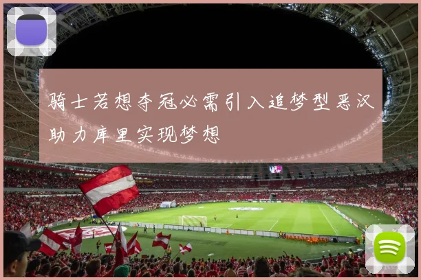 骑士若想夺冠必需引入追梦型恶汉助力库里实现梦想